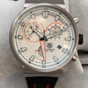 Tag Heuer Carrera Calibre 1887 Mc Laren Silver Beyaz Kadran
