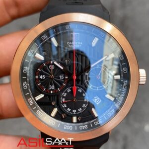 TAG Heuer Carrera Calibre 1887 Rose Siyah Kadran