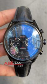 TAG Heuer Carrera Calibre 36 Jack Heuer Flyback Racing PVD Black CAR2B80