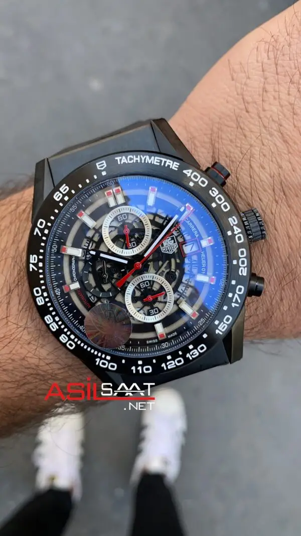 TAG Heuer Carrera Calibre Heuer 01 CAR2090 PVD Black Seramik