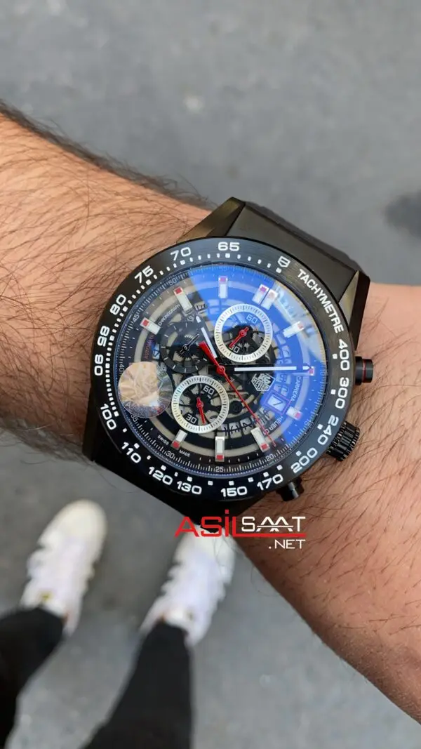 TAG Heuer Carrera Calibre Heuer 01 CAR2090 PVD Black Seramik