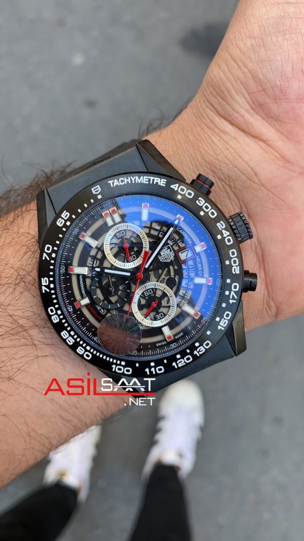 TAG Heuer Carrera Calibre Heuer 01 CAR2090 PVD Black Seramik