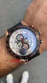 TAG Heuer Carrera Calibre Heuer 01 Skeleton Rose Beyaz Kadran
