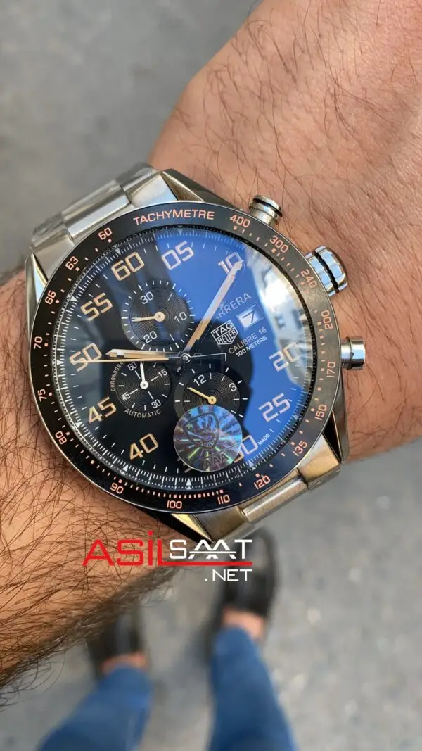 TAG Heuer Carrera Calibre16 Siyah Kadran