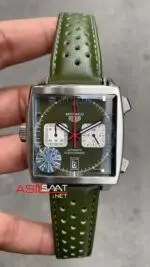 Tag Heuer Monaco Club Japan Calibre 11 Yeşil Kadran CAW211E