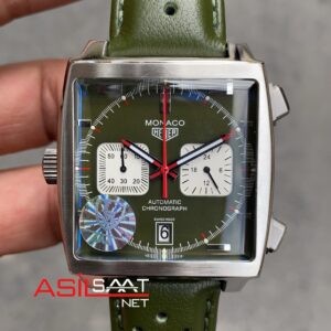 Tag Heuer Monaco Club Japan Calibre 11 Yeşil Kadran CAW211E