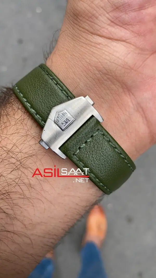 Tag Heuer Monaco Club Japan Calibre 11 Yeşil Kadran CAW211E