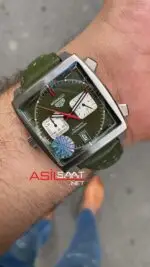 Tag Heuer Monaco Club Japan Calibre 11 Yeşil Kadran CAW211E