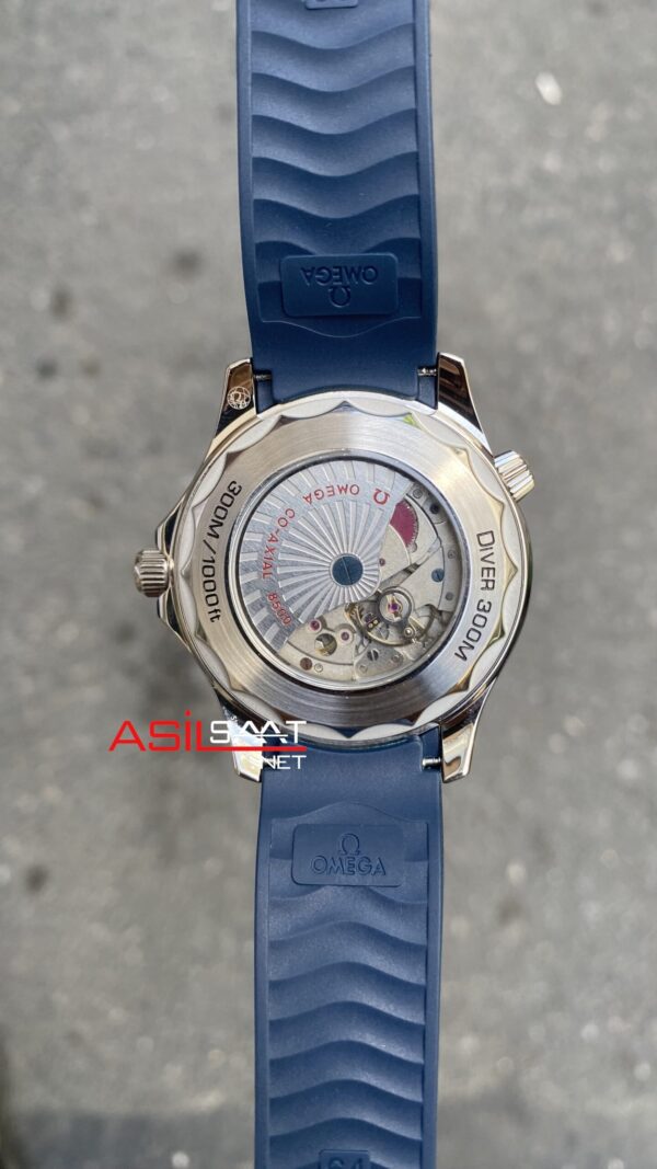 Omega Seamaster Diver 300M Mavi Kauçuk Replika Saat Omega Seamaster Diver 300M Mavi Kauçuk Replika Saat