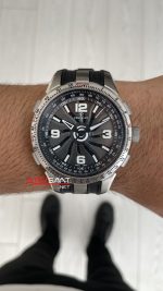 Perrelet Turbine Pilot A1085 Silver 48mm Replika Saat