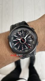 Perrelet Turbine Poker Face A4052 PVD Black 48 mm Replika Saat