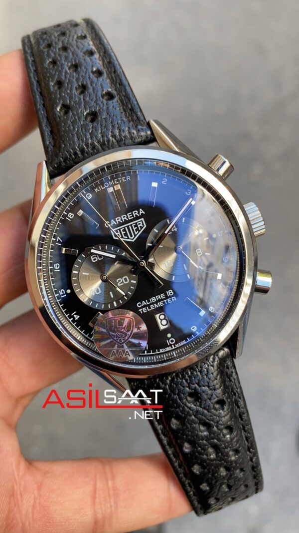 TAG Heuer Carrera Telemeter Calibre 18 Siyah