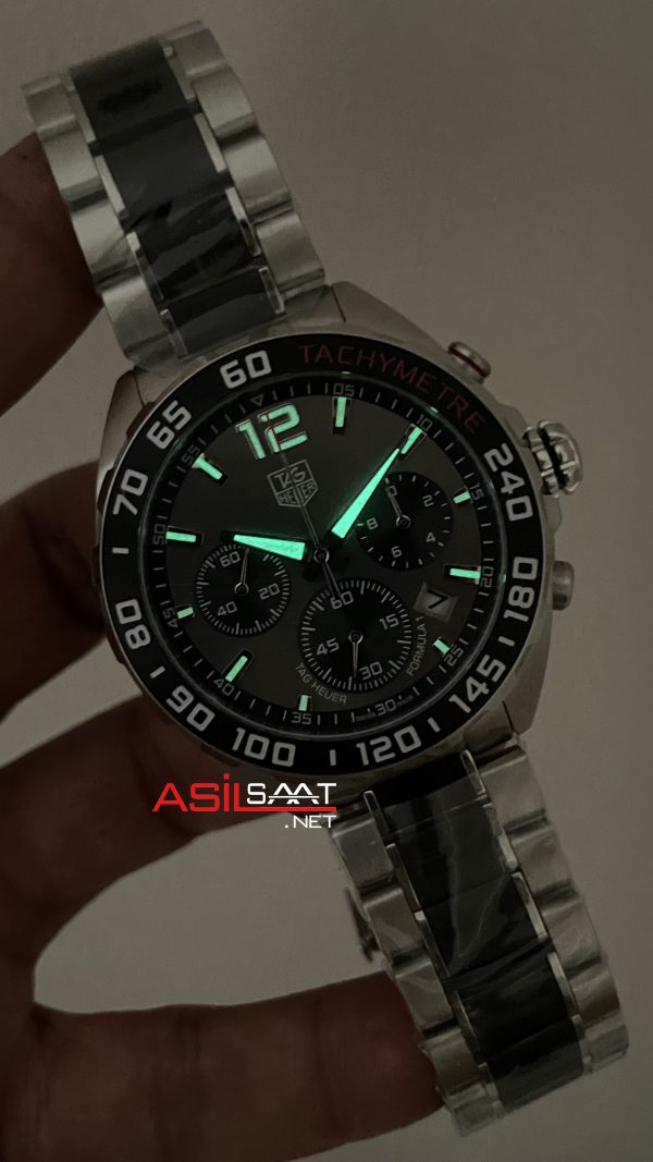 TAG Heuer Formula F1 Calibre 16 Siyah Kadran CAZ2012 44mm Replika Saat TAG Heuer Formula F1 Calibre 16 Siyah Kadran CAZ2012 44mm Replika Saat