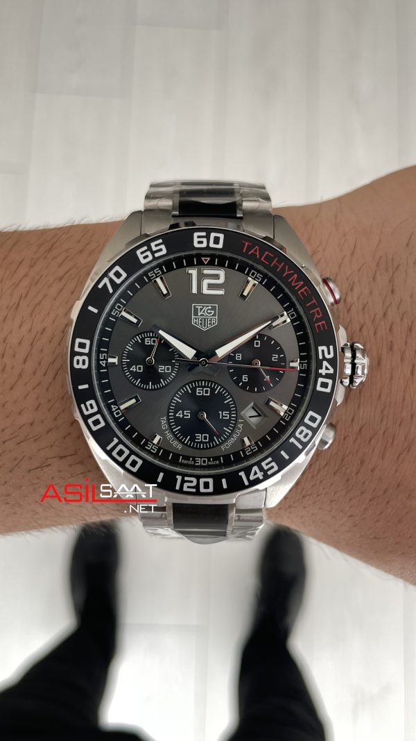 TAG Heuer Formula F1 Calibre 16 Siyah Kadran CAZ2012 44mm Replika Saat TAG Heuer Formula F1 Calibre 16 Siyah Kadran CAZ2012 44mm Replika Saat