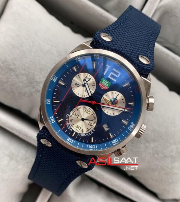 TAG Heuer Formula1 Carrera Gümüş Kasa Mavi Kadran