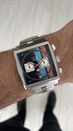 TAG Heuer Monaco Gulf Siyah 40mm Replika Saat