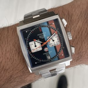 TAG Heuer Monaco Gulf Siyah 40mm Replika Saat
