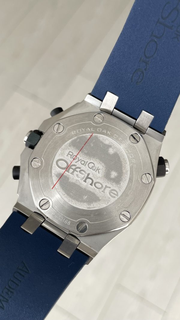 Audemars Piguet Royal Oak Offshore Diver Chronograph Mavi Kadran 26703ST Silver 42 mm Replika Saat Audemars Piguet Royal Oak Offshore Diver Chronograph Mavi Kadran 26703ST Silver 42 mm Replika Saat
