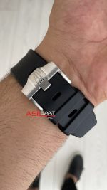 Audemars Piguet Royal Oak Offshore Diver Chronograph Siyah Kadran 26703ST Silver 42 mm Replika Saat