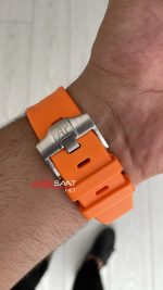 Audemars Piguet Royal Oak Offshore Diver Turuncu Kadran 26703ST Orange 42mm Replika Saat