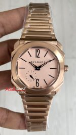 Bvlgari Octo Finissimo Extra Thin Rose 102912 Eta Replika Saat