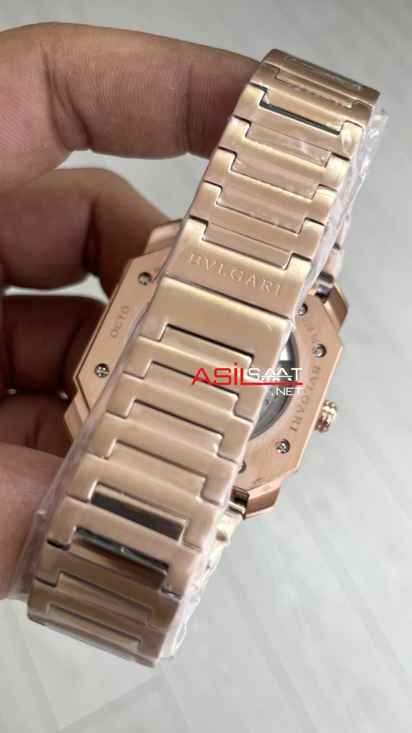 Bvlgari Octo Finissimo Extra Thin Rose 102912 Eta Replika Saat