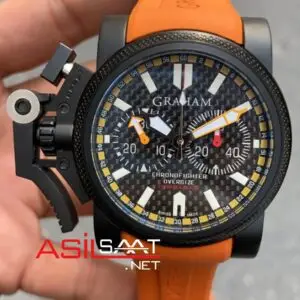 Graham Chronofighter PVD Black 2CCBK Turuncu