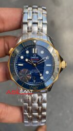 Omega 300 M Diver Seamaster Mavi Two Tone OSD005
