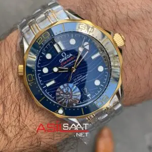 Omega 300 M Diver Seamaster Mavi Two Tone OSD005