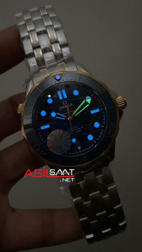 Omega 300 M Diver Seamaster Mavi Two Tone OSD005