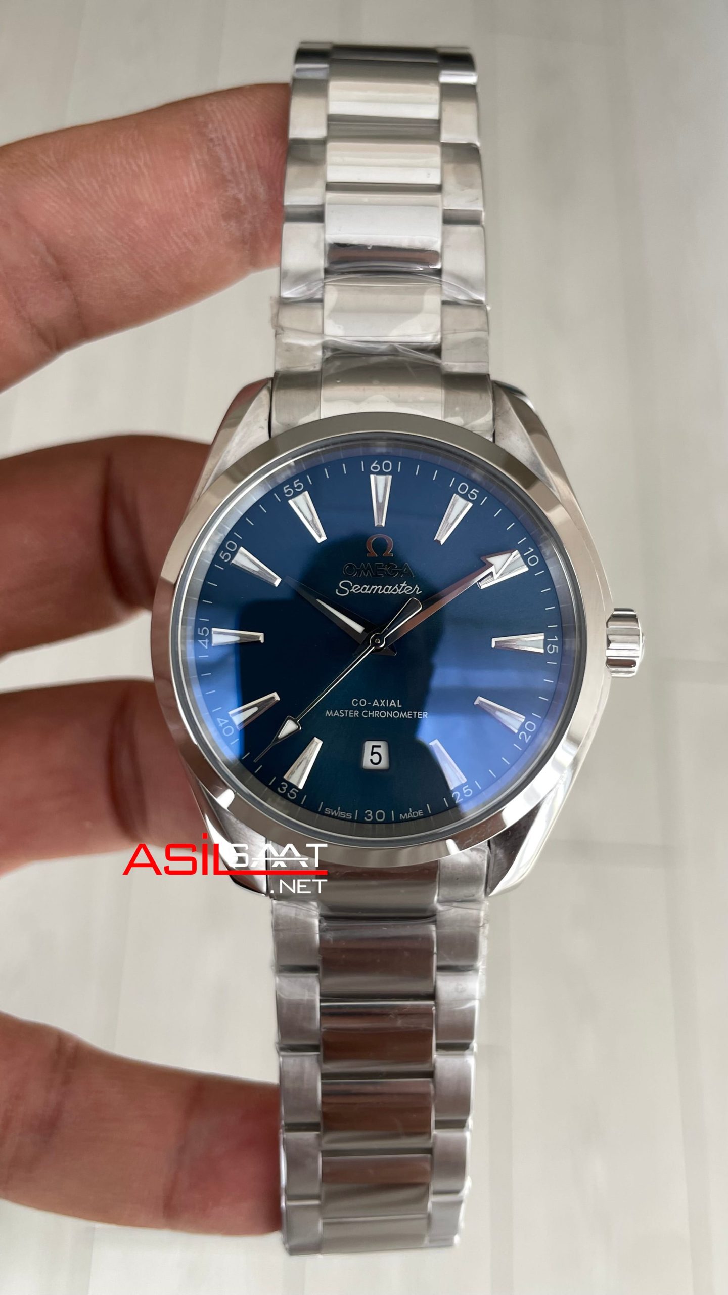 Omega Aqua Terra Seamaster Mavi 41mm Omega Aqua Terra Seamaster Mavi 41mm