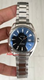 Omega Aqua Terra Seamaster Siyah 41mm Replika Saat