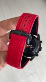 Omega Dark Side Of The Moon Black PVD Speedmaster Kırmızı