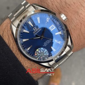 Omega Seamaster Aqua Terra Gümüş Mavi OSAT003