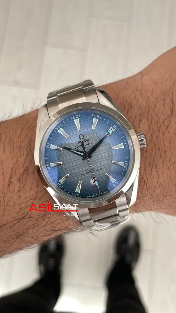 Omega Seamaster Aqua Terra Summer Blue 41mm 75th Anniversary Erkek Kol Saati
