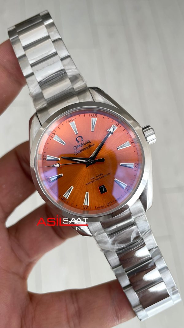 Omega Seamaster Aqua Terra Turuncu 41mm Erkek Kol Saati Omega Seamaster Aqua Terra Turuncu 41mm Erkek Kol Saati