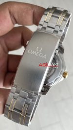 Omega Seamaster Diver 300M Mavi Kadran 42mm Two Tone Gold 210.20.42.20.03.001 Tungsten 18K DD8800 VS Factory 1:1 Super Clone Swiss ETA Saat