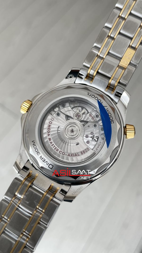 Omega Seamaster Diver 300M Mavi Kadran 42mm Two Tone Gold 210.20.42.20.03.001 Tungsten 18K DD8800 VS Factory 1:1 Super Clone Swiss ETA Saat Omega Seamaster Diver 300M Mavi Kadran 42mm Two Tone Gold 210.20.42.20.03.001 Tungsten 18K DD8800 VS Factory 1:1 Super Clone Swiss ETA Saat