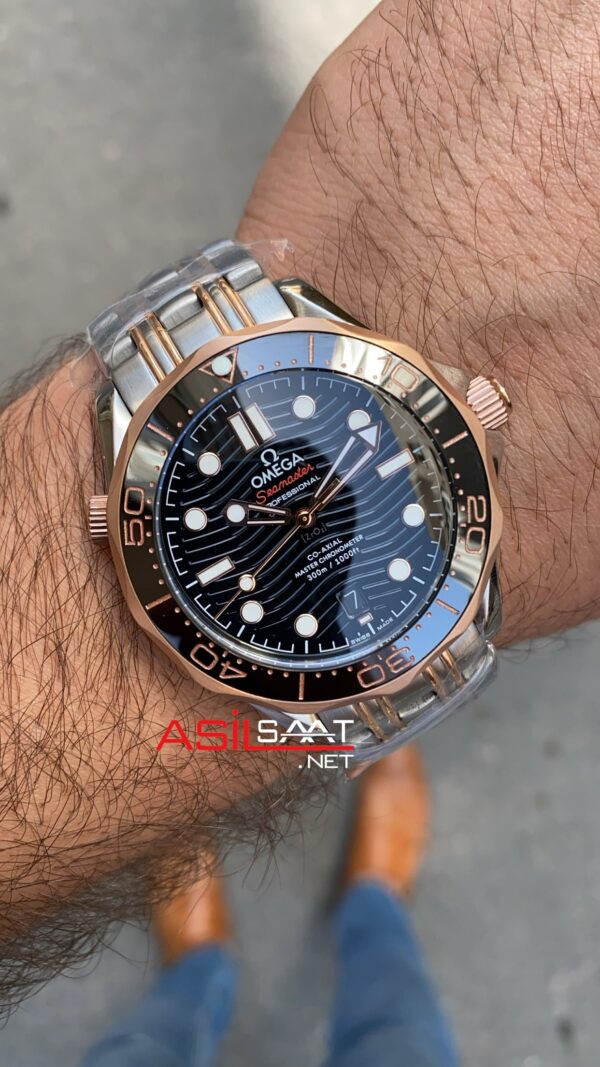 Omega Seamaster Diver 300M Silver Rose OSD006