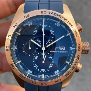 Porsche Design Dashboard P'6612 Rose Kasa Mavi Kadran