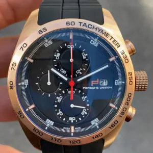 Porsche Design P 6612 Rose Kasa Siyah Kadran