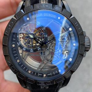Roger Dubuis Excalibur Spider Pirelli Tourbillon Skeleton RDDBEX0826 PVD Siyah