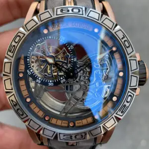 Roger Dubuis Excalibur Spider Tourbillon Skeleton RDDBEX1043 Rose Grey