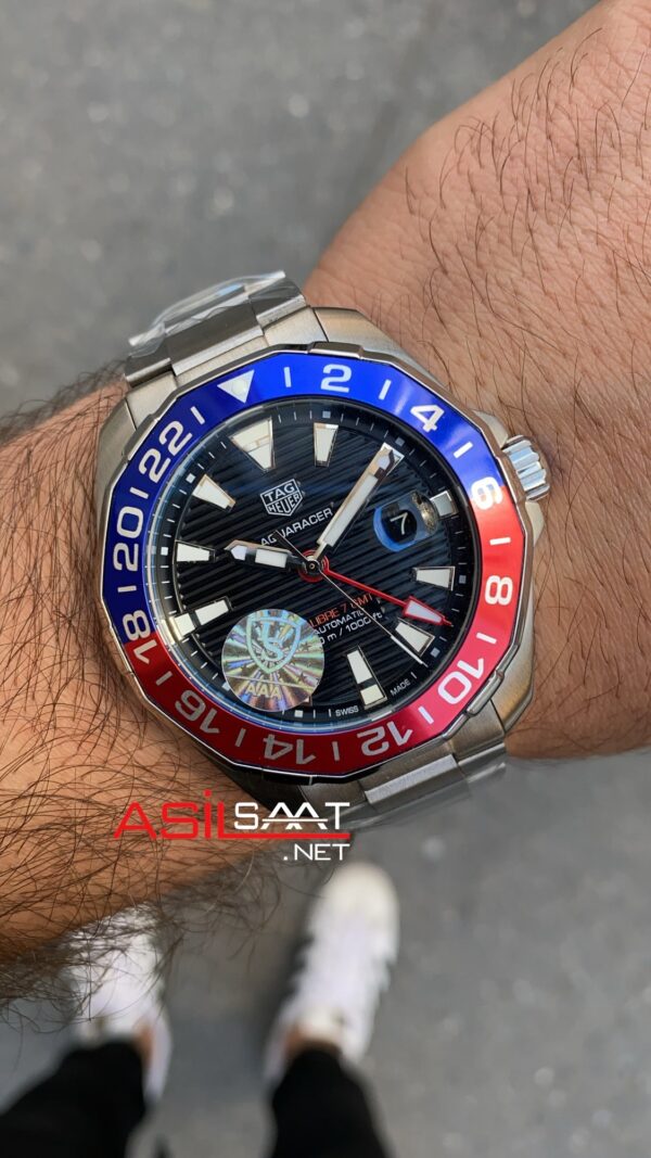 TAG Heuer Aquaracer Calibre 7 GMT Pepsi WAY201F TAG Heuer Aquaracer Calibre 7 GMT Pepsi WAY201F