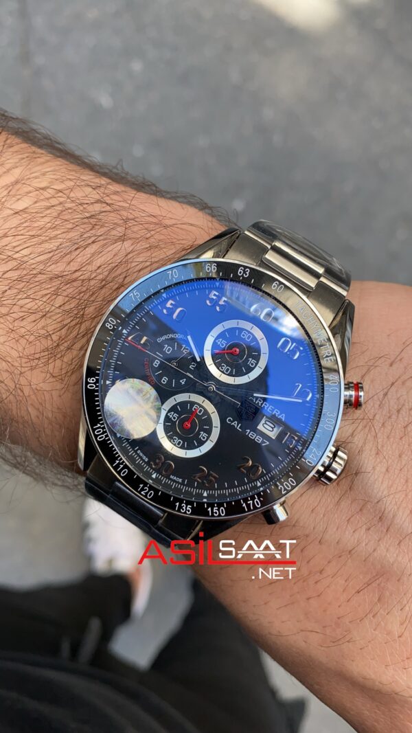TAG Heuer Carrera Cal 1887 CAR2A10 Siyah Kadran