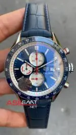 TAG Heuer Carrera Calibre 16 CV201AP Mavi