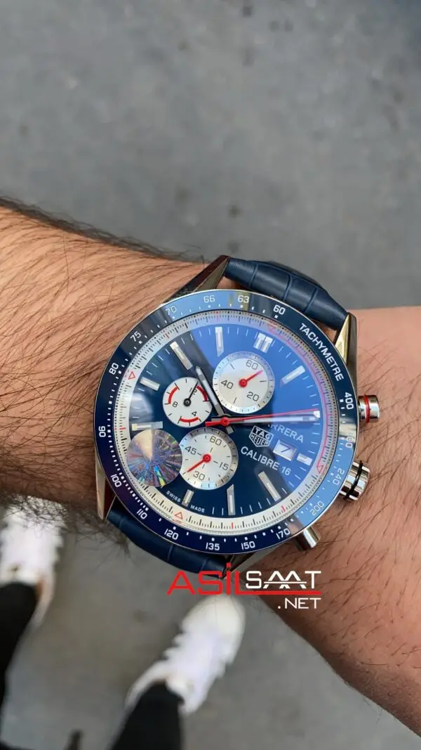 TAG Heuer Carrera Calibre 16 CV201AP Mavi TAG Heuer Carrera Calibre 16 CV201AP Mavi