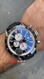 TAG Heuer Carrera Calibre 16 CV201AS Siyah Kadran