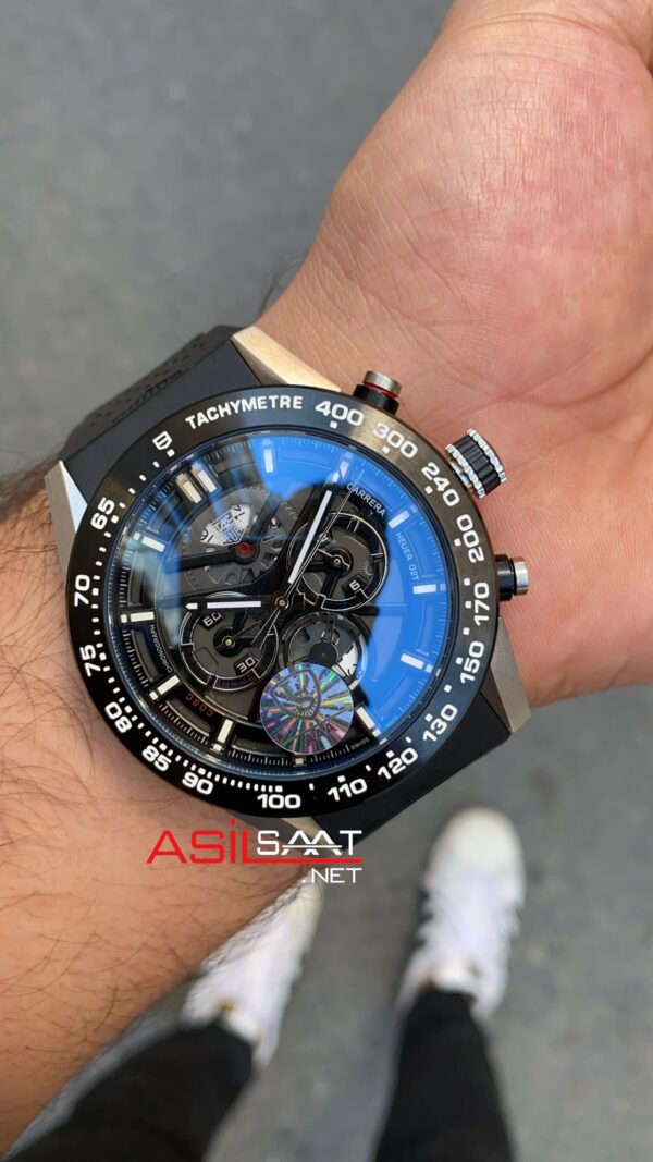 TAG Heuer Carrera Calibre Heuer 02T Skeleton Silver Seramik TAG Heuer Carrera Calibre Heuer 02T Skeleton Silver Seramik