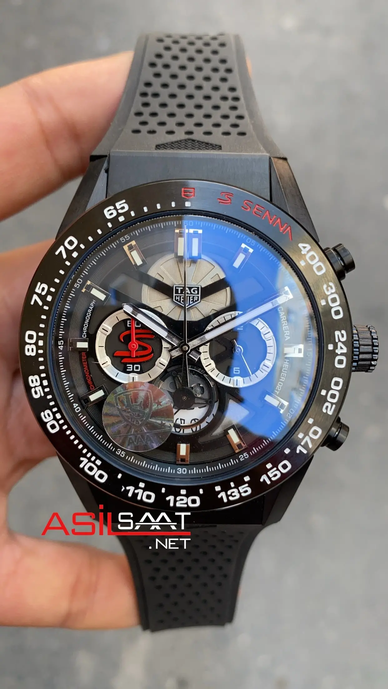 TAG Heuer Carrera Senna Calibre PVD Black CAR5A91